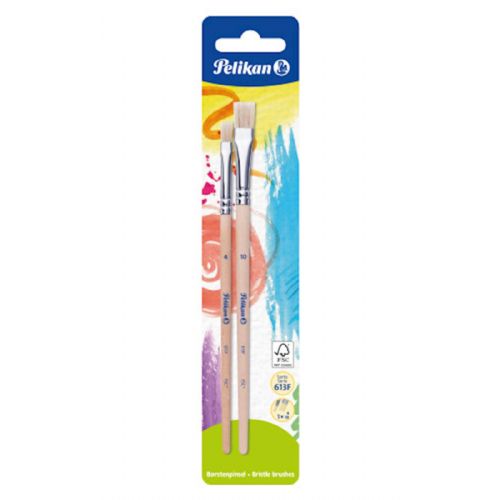 Pelikan čopič, set ploščatih čopičev, 2/1 23yucu3yp2vm