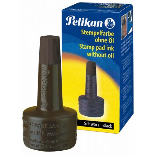 Pelikan črnilo za žige, črno