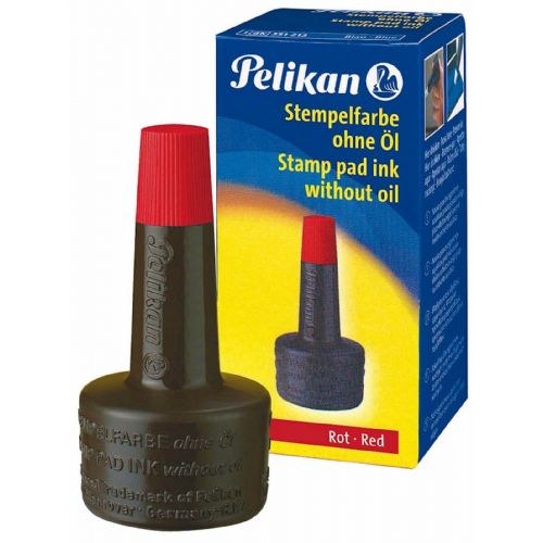 Pelikan črnilo za žige, rdeče