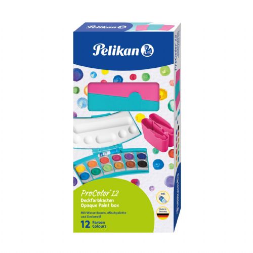 Pelikan vodene barvice Procolor, torquoise-pink 12/1