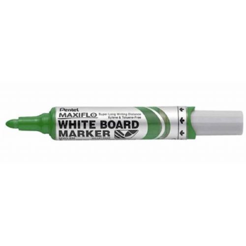 Pentel marker whiteboard Maxiflo, 6 mm, zelen