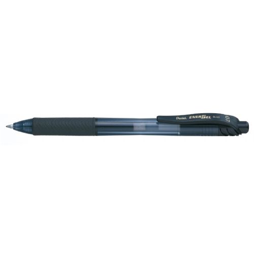 Pentel roler gel Energel BL107, črn