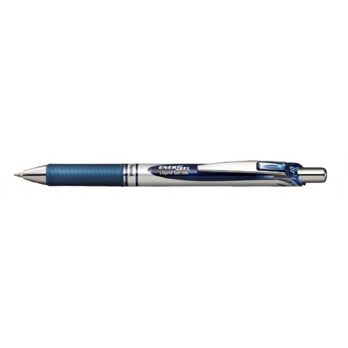 Pentel roler gel Energel BL77, temno moder