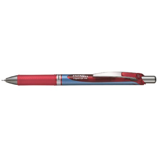 Pentel roler gel Energel, rdeč