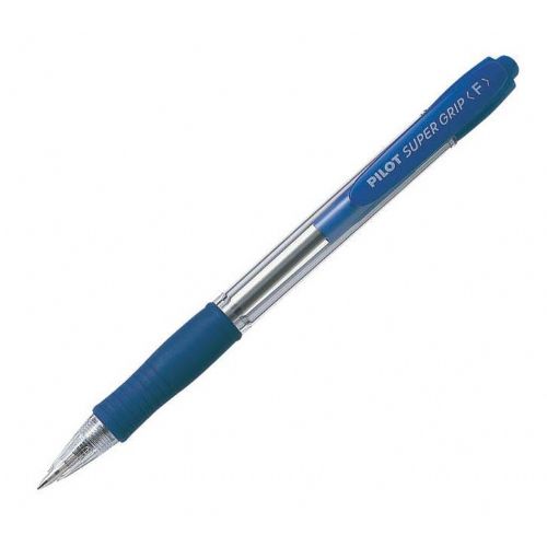 Pilot Kemični svinčnik SUPER GRIP F, moder BPGP-10R-F-L-L 12 KOS