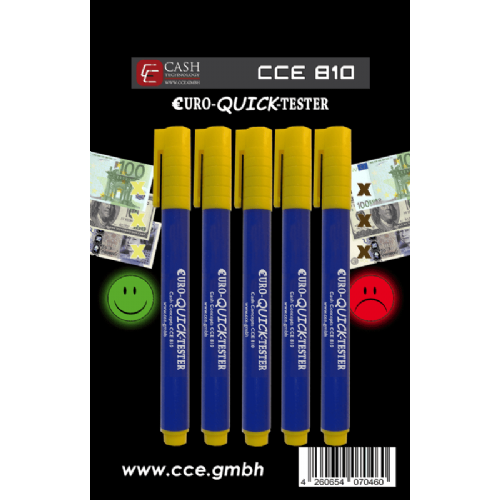 Pisalo za preverjanje bankovcev CCE810 - 5 kom