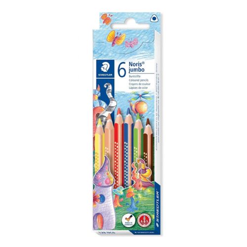Staedtler barvice Noris jumbo, 6/1, v kartonski škatli