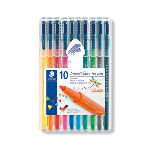 Staedtler flomastri Triplus,10/1 v PVC škatlici