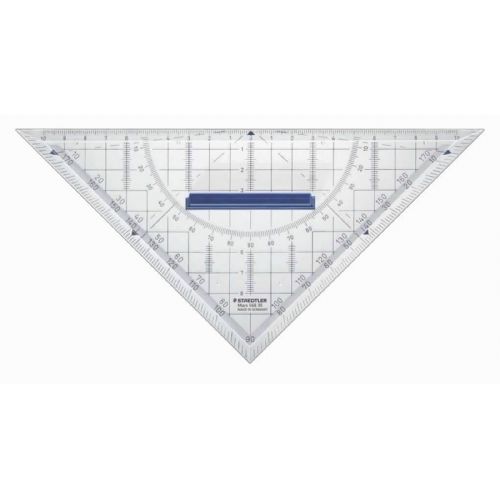Staedtler geotrikotnik, z držalom, 22 cm