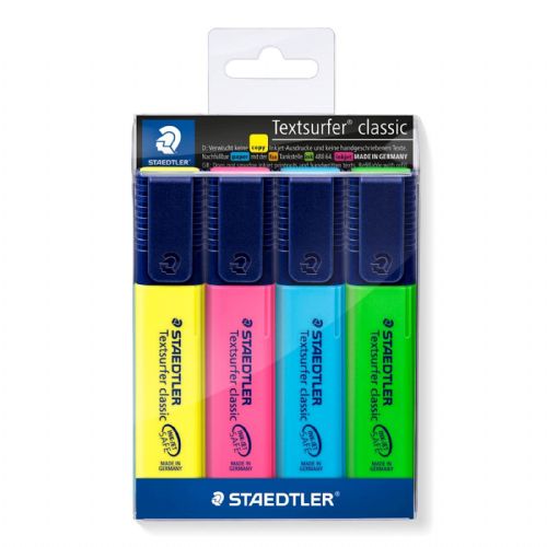 Staedtler označevalec teksta, 4/1 v PVC etuiju