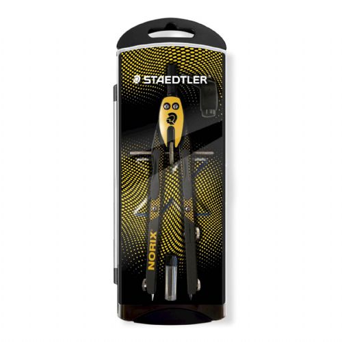 Staedtler šestilo Norix, v plastnični škatli, rumen