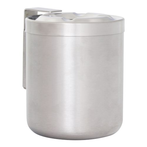 Stenski pepelnik inox