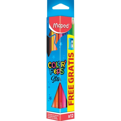 Trirobne barvice Maped Color'peps