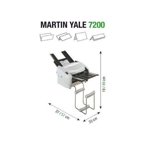 Avtomatski namizni zgibalnik papirja Martin Yale 7200 3