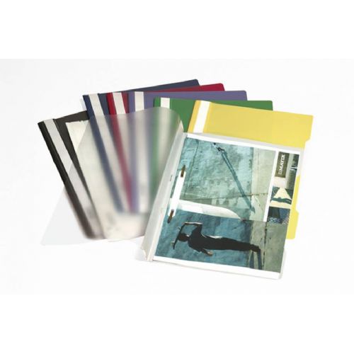 Durable Mapa s sponko (2573) rdeča 2
