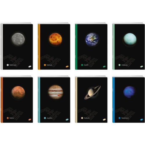 Zvezek a4 elisa mp črtan, planeti