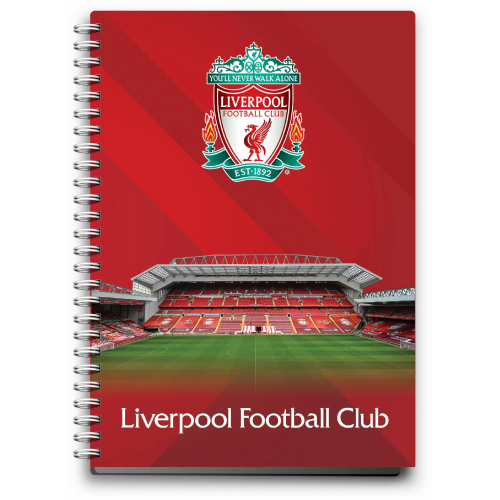 Zvezek špirala  Liverpool A4 črte