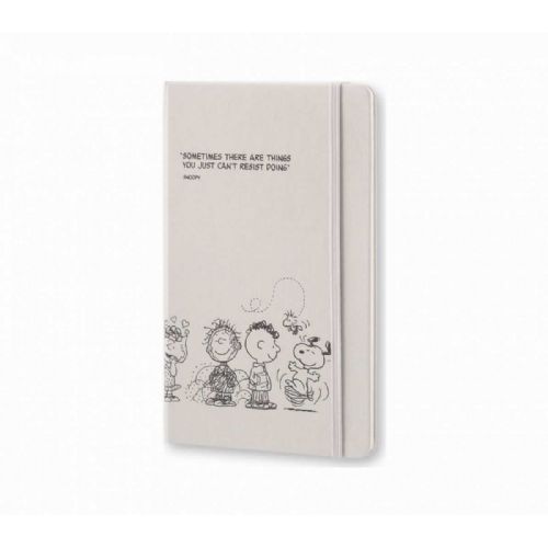 12M MOLESKINE 2017 LIMITED EDITION PLANNER PEANUTS WEEKLY NOTEBOOK LARGE LIGHT GREY Enaa