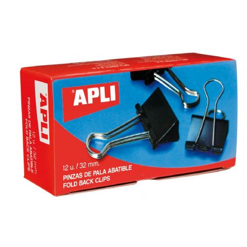 Apli Spenjalke za blok papirja, 32 mm 12 kos