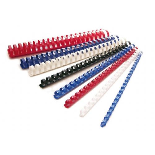 KLIPKO Spirale PVC 19 mm, črne, 100 kos BTDSBG10190B