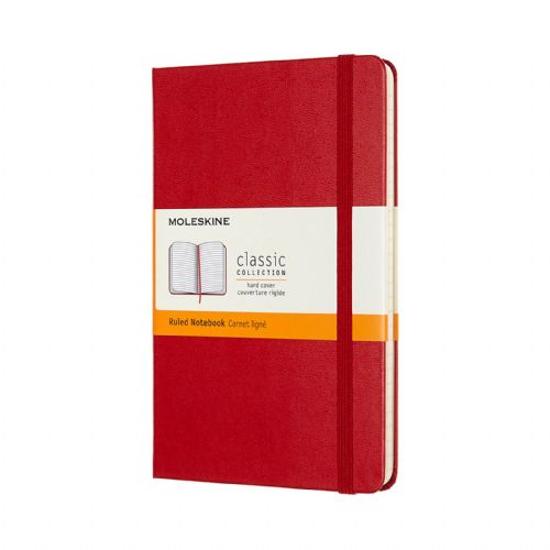 Moleskine notebook, Medium, črtni, trde platnice pkheilciizan Enaa