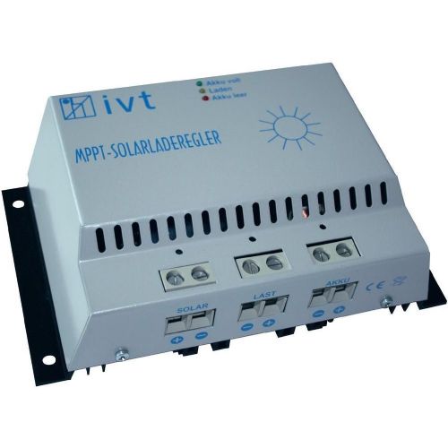 Solarni regulator polnjenja 12 V, 24 V 30 A IVT MPPT