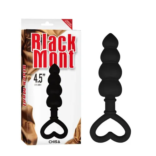 Analni čep Chisa Black Mont Beaded Luv Probe