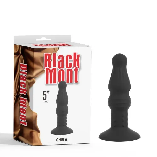 Analni čep Chisa Black Mont Control, 12 cm