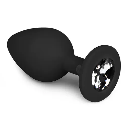 ANALNI ČEP Easytoys Diamond Medium Black