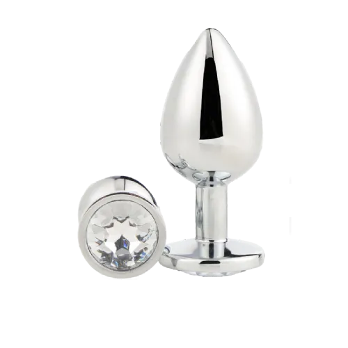 ANALNI ČEP Gleaming Love Silver Large