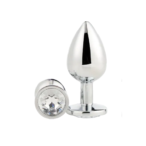 ANALNI ČEP Gleaming Love Silver Medium