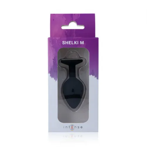 ANALNI ČEP Intense Shelki Black Medium