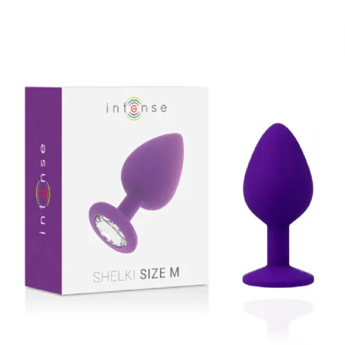 ANALNI ČEP Intense Shelki Purple Medium
