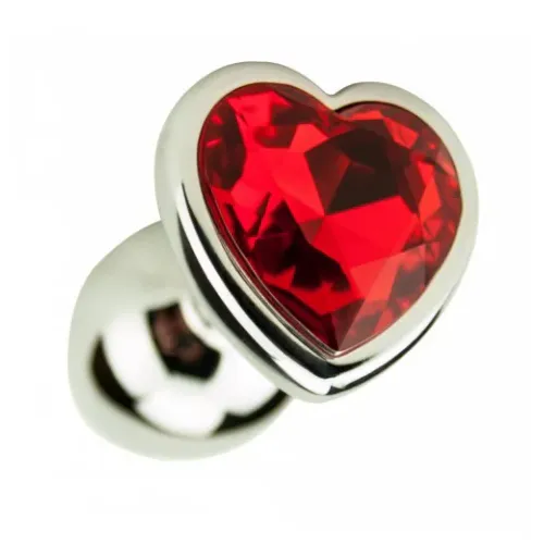ANALNI ČEP Precious Metals Heart Shaped