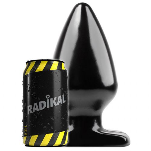 Analni čep Radikal Fat Plug, velikost L, črn