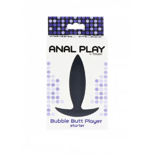 ANALNI ČEP Toy Joy Bubble Black