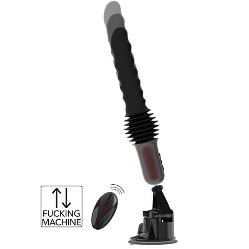 Analni vibrator Anal Power Thrusting Vibrator, potisni mehanizem 5 cm, 9 vibracij, 3 načini potiska, prisesek