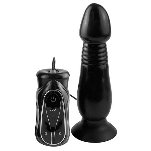 Analni vibrator s pomikom