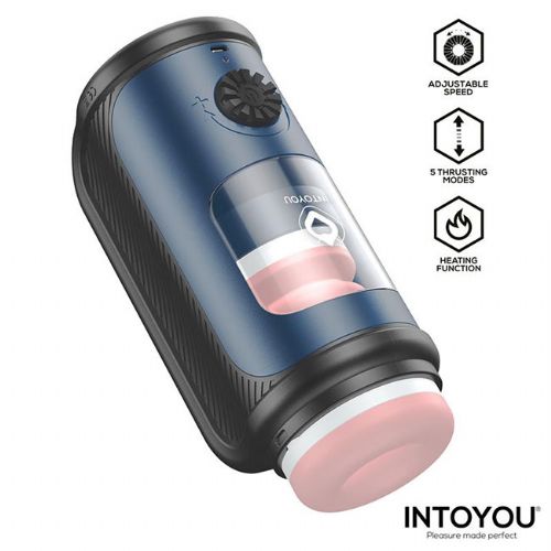 Avtomatski masturbator Intoyou Tenkro, 5 načinov potiskanja, funkcija ogrevanja, USB-C polnjenje
