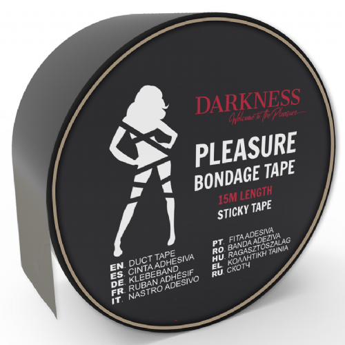 BONDAGE TRAK Darkness Sticky Tape (15 m)