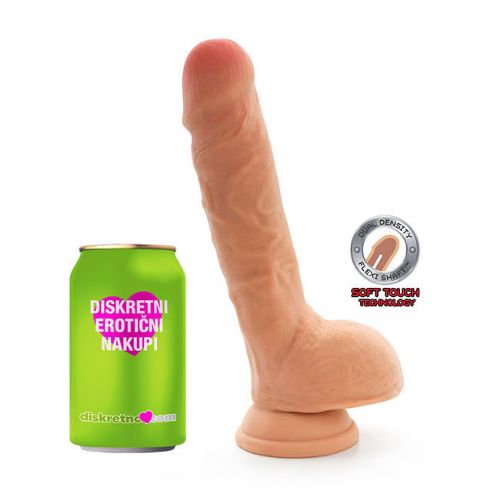 Dildo "Get Real Dual Density 9" - 23 cm