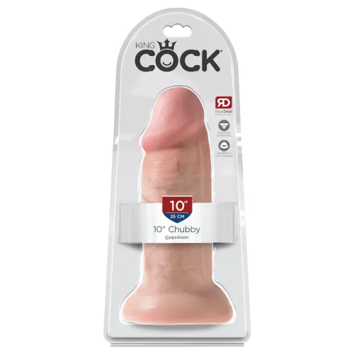 Dildo King Cock Chubby Light, 25 cm