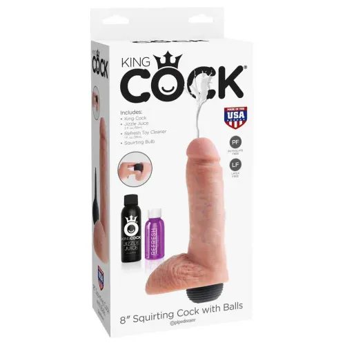 DILDO King Cock Squirting 8"