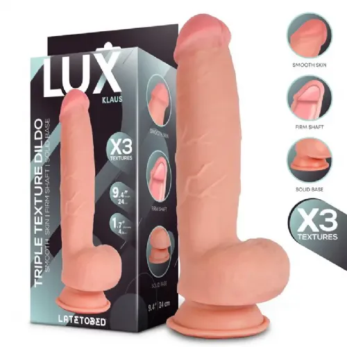 Dildo Lux Klaus Triple Density, 24 cm
