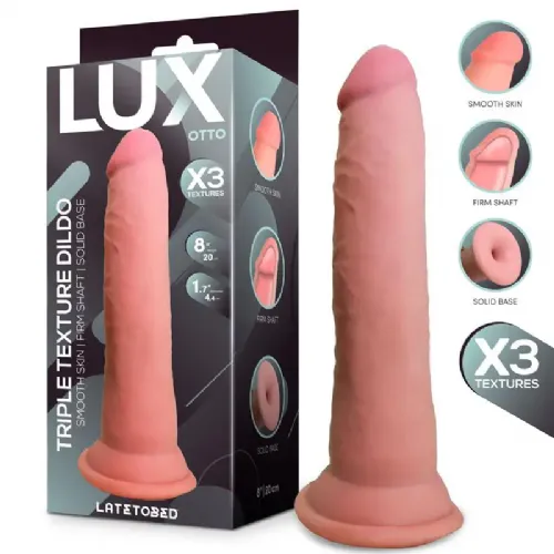 Dildo Lux Otto Triple Density Skin 20 cm