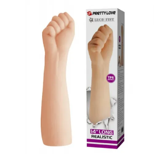 Dildo v obliki pesti Pretty Love Iron Fist 14