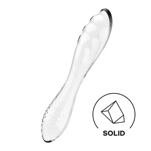 Dildo Satisfyer Dazzling Crystal 1, prozoren