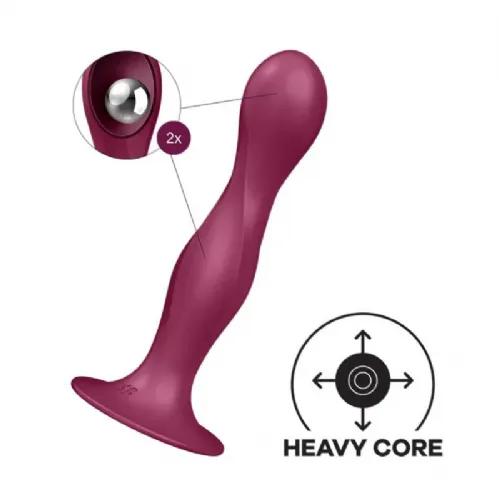 DILDO Satisfyer Double Ball-R Red