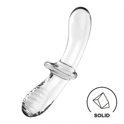 DildoSatisfyer Double Crystal Prozoren