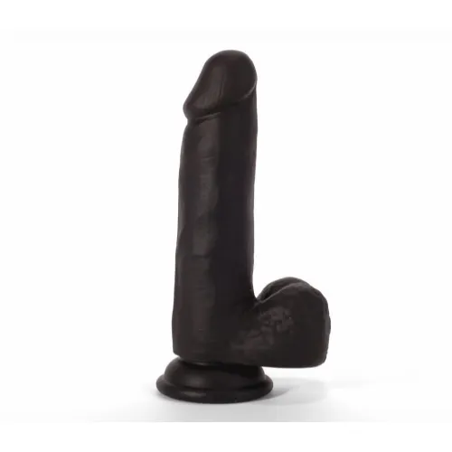 Dildo X-MEN Colours Pleasure 1 Black, 19 cm